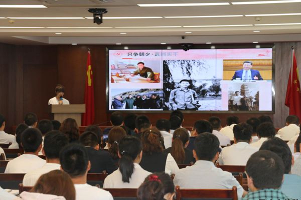 泓源公司黨委舉辦“培育泓源精神，勇?lián)鷩?guó)企使命”主題演講比賽(圖4)